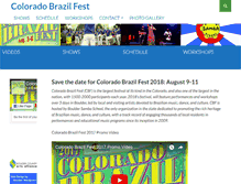 Tablet Screenshot of coloradobrazilfest.org